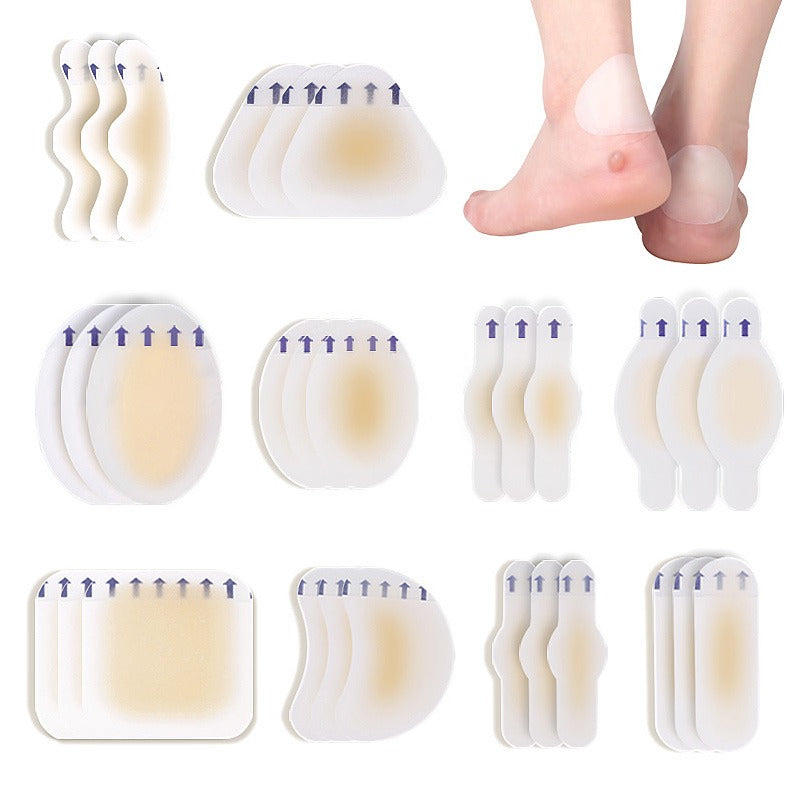 Hydrogel random pasting high heel shoes grinding paste heel paste sterile anti abrasion blister paste - Korvel