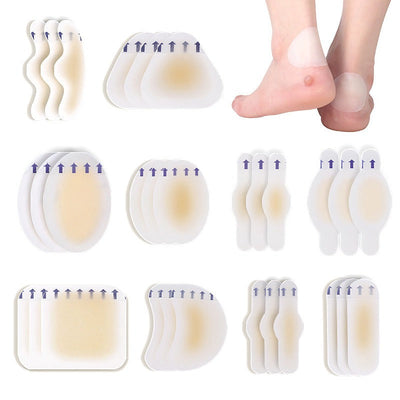 Hydrogel random pasting high heel shoes grinding paste heel paste sterile anti abrasion blister paste - Korvel
