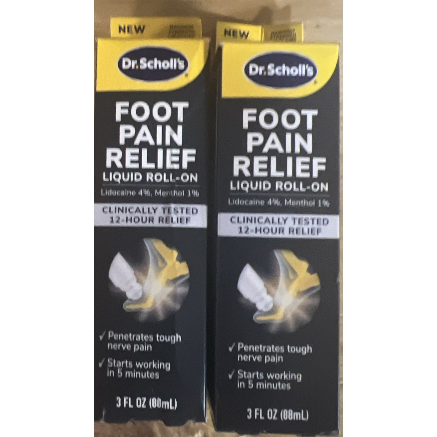 Dr. Scholl's® Roll-On Líquido de Alivio del Dolor de Doble Acción
