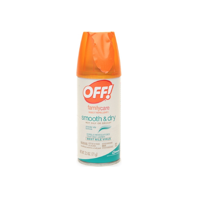 OFF! Family Care Smooth & Dry Insect Repellent, 2.5 oz Aerosol