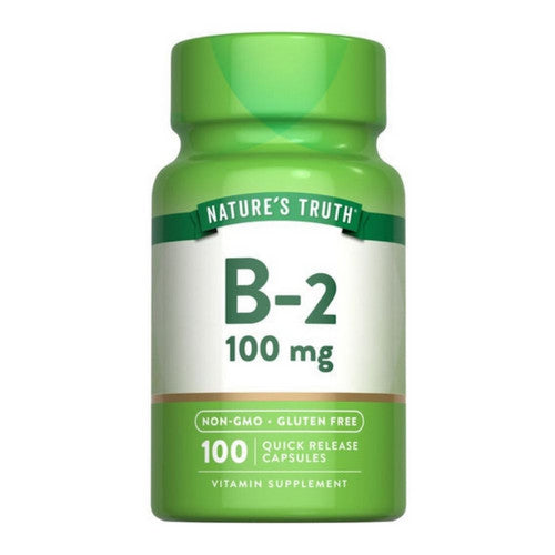 Nature's Truth Vitamin B-2, 100 mg - 100 Tablets