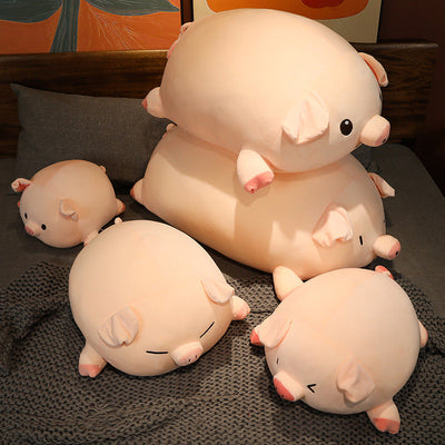 Doll de Peluche Cerdito Fiesta - Almohada de Algodón Suave