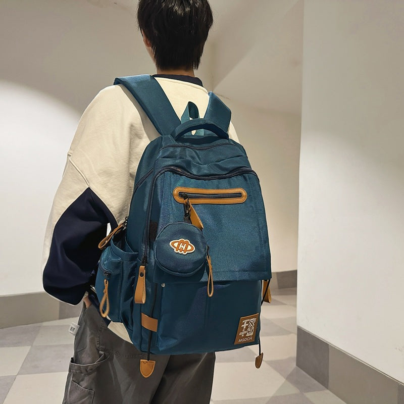 Large-Capacity School Backpack for Middle School Students