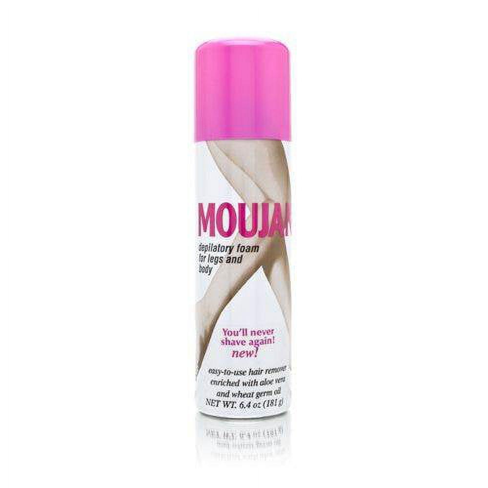 Moujan Mousse Dépilatoire pour Jambes et Corps - 181g