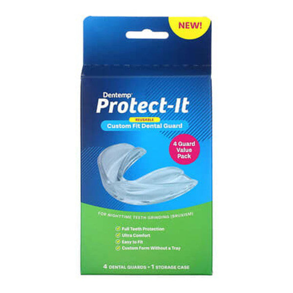 Paquete de Valor de Protectores Dentales Reutilizables Dentemp