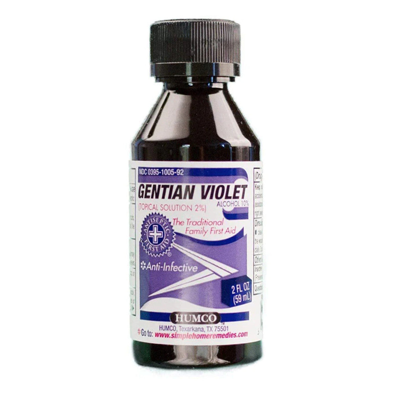 Humco Gentian Violet 2 Oz - Premium Antiseptic Solution