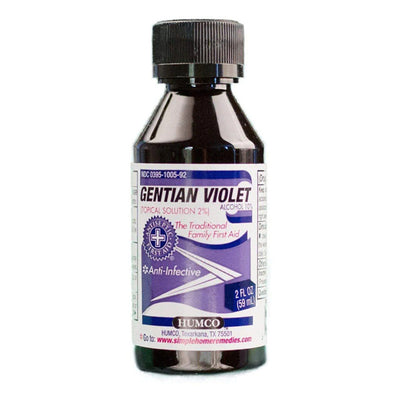 Humco Gentian Violet 2 Oz - Premium Antiseptic Solution