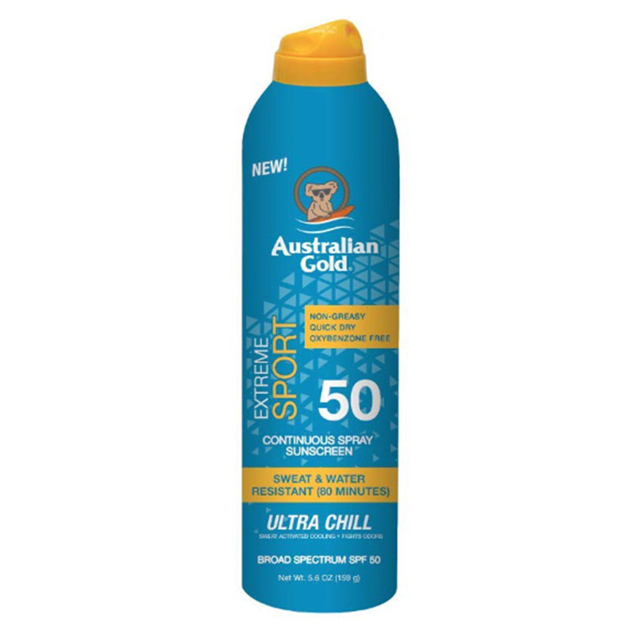 Australian Gold Extreme Sport Continuous Spray Sunscreen SPF 50 - 6 Oz