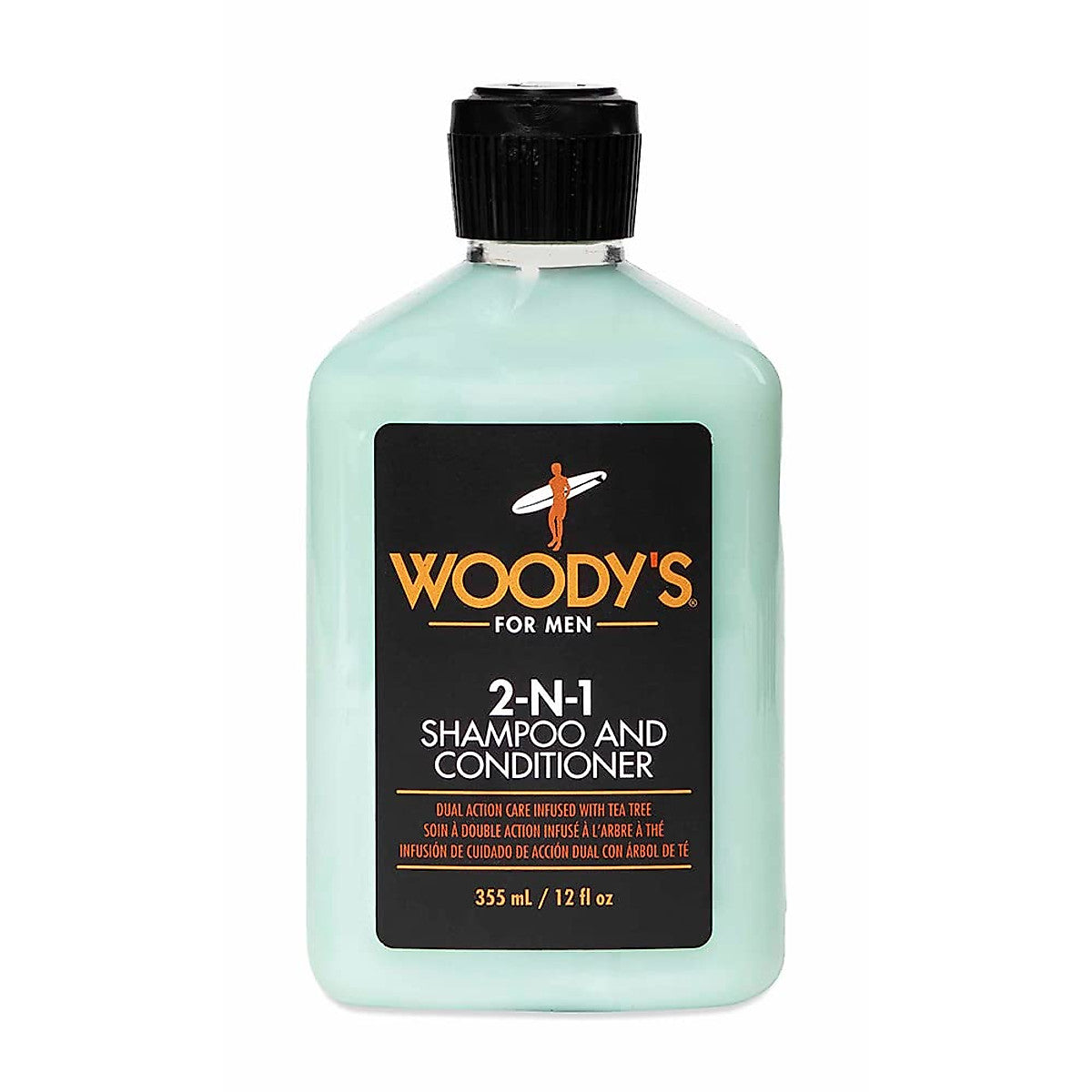 Shampoo et après-shampooing épaississant 2 en 1 de Woody's pour hommes, 12 oz
