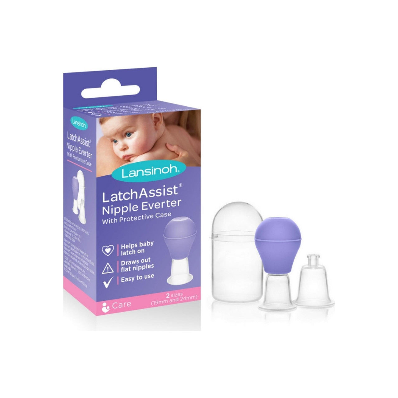 Lansinoh LatchAssist Nipple Everter - Ajuste Personalizado para Mayor Comodidad