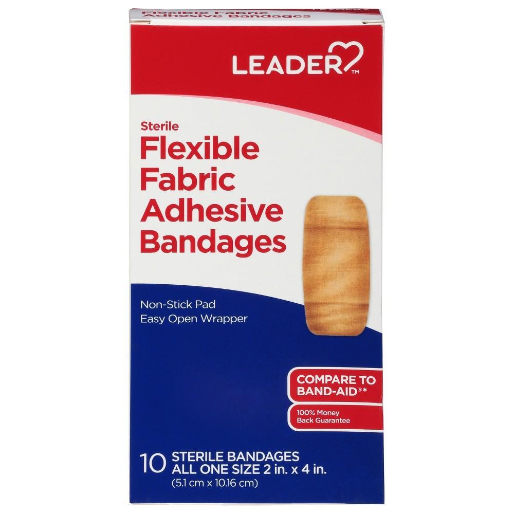Tiras Adhesivas Estériles de Tela Flexible Leader