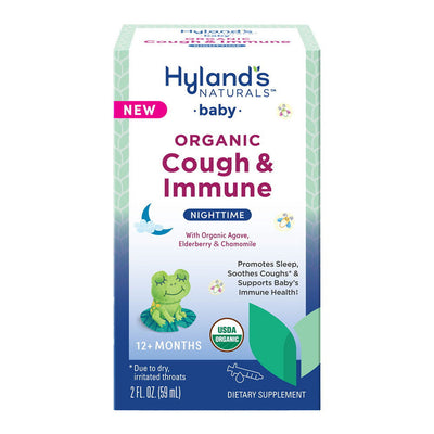 Hyland's Naturals Baby Organic Nighttime Cough Syrup 2 Oz