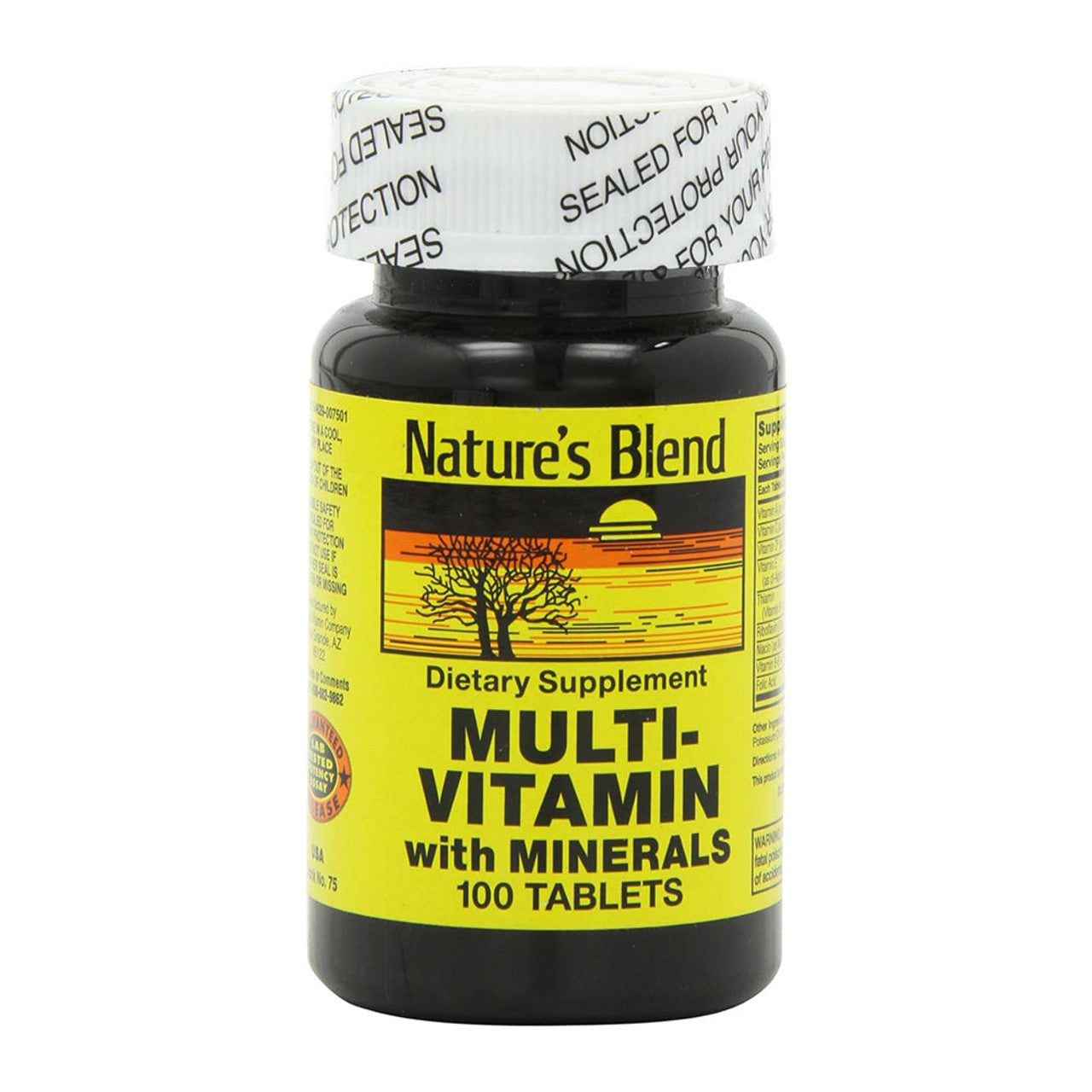 Tablettes multimminérales Nature's Blend - 100 unités
