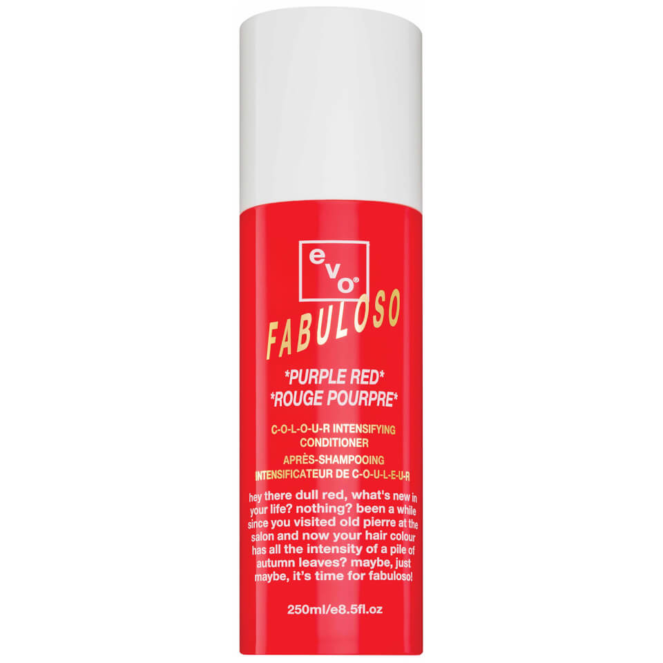 Acondicionador Intensificador de Color Fabuloso EVO Rojo Púrpura, 250ml