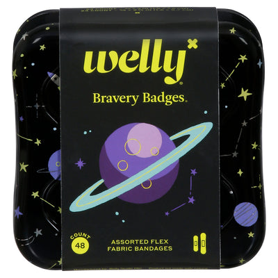 Welly Flex Fabric Bandages - 48 Count Assortment