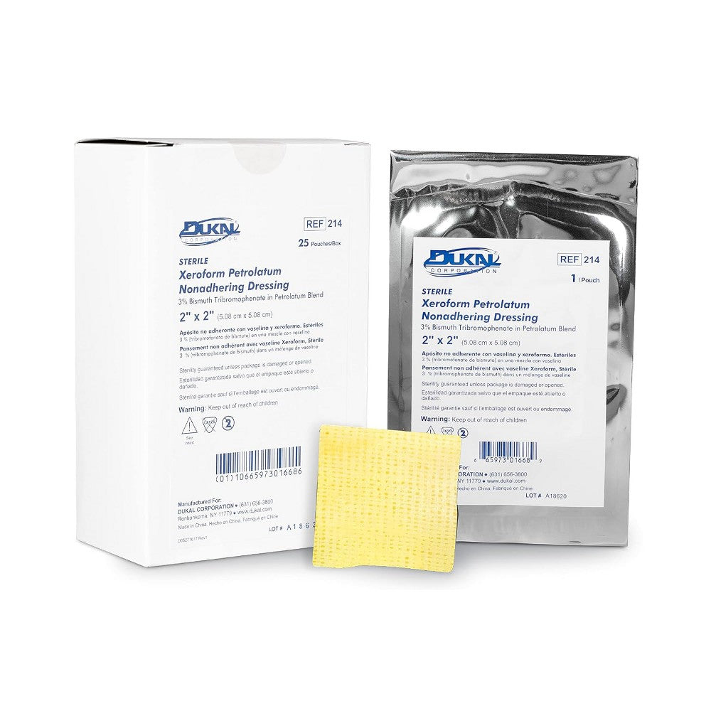 Dukal Petrolatum Gauze 2" x 2" - Premium Wound Dressing