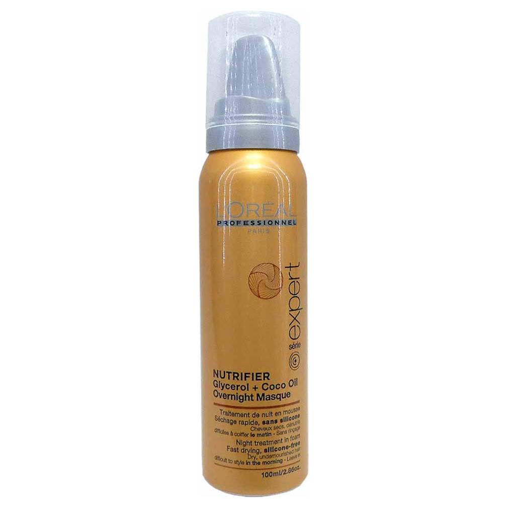 Masque de Nuit L'Oreal Professionnel Nutrifier + Huile de Coco 2.86oz