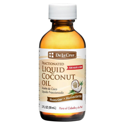 DLC Laboratories De La Cruz Huile de Coco Liquide Fractionnée 2 Fl Oz