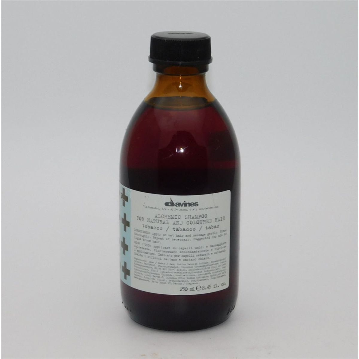 Shampoo Alchemic Davines pour cheveux naturels et colorés - 8,45 Fl Oz