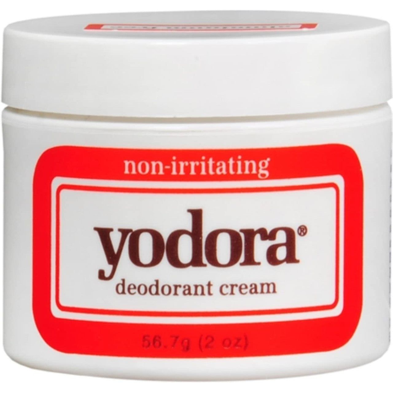 Crema Desodorante Yodora - Tarro de 2 Oz