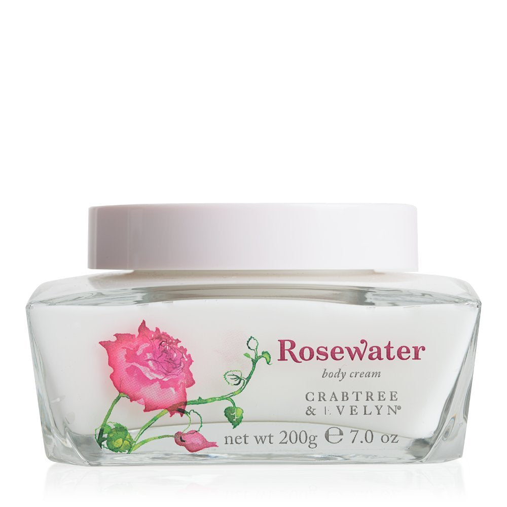 Crabtree & Evelyn Rose Water Body Cream - 200g