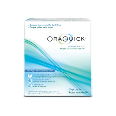 Kit de test VIH OraQuick à domicile - 1 unité