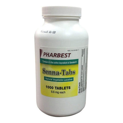 Laxatif Naturel de Séné 8,6 mg - 1000 Comprimés