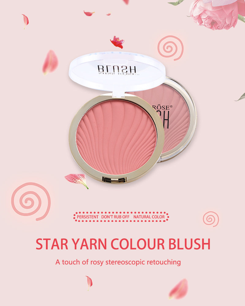 MISSROSE Six-Color Matte Highlighter Blush Palette