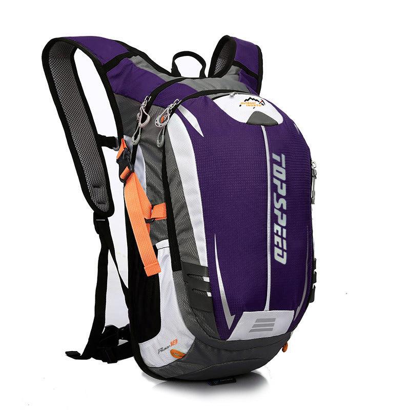 Outdoor Bicycle Riding Bag Men's and Women's Sports Camping Multifunctional Shoulder Bag Hiking Mountaineering Bag 18L - Korvel