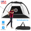 Filet d'entraînement de golf avec tissu cible et sac de transport