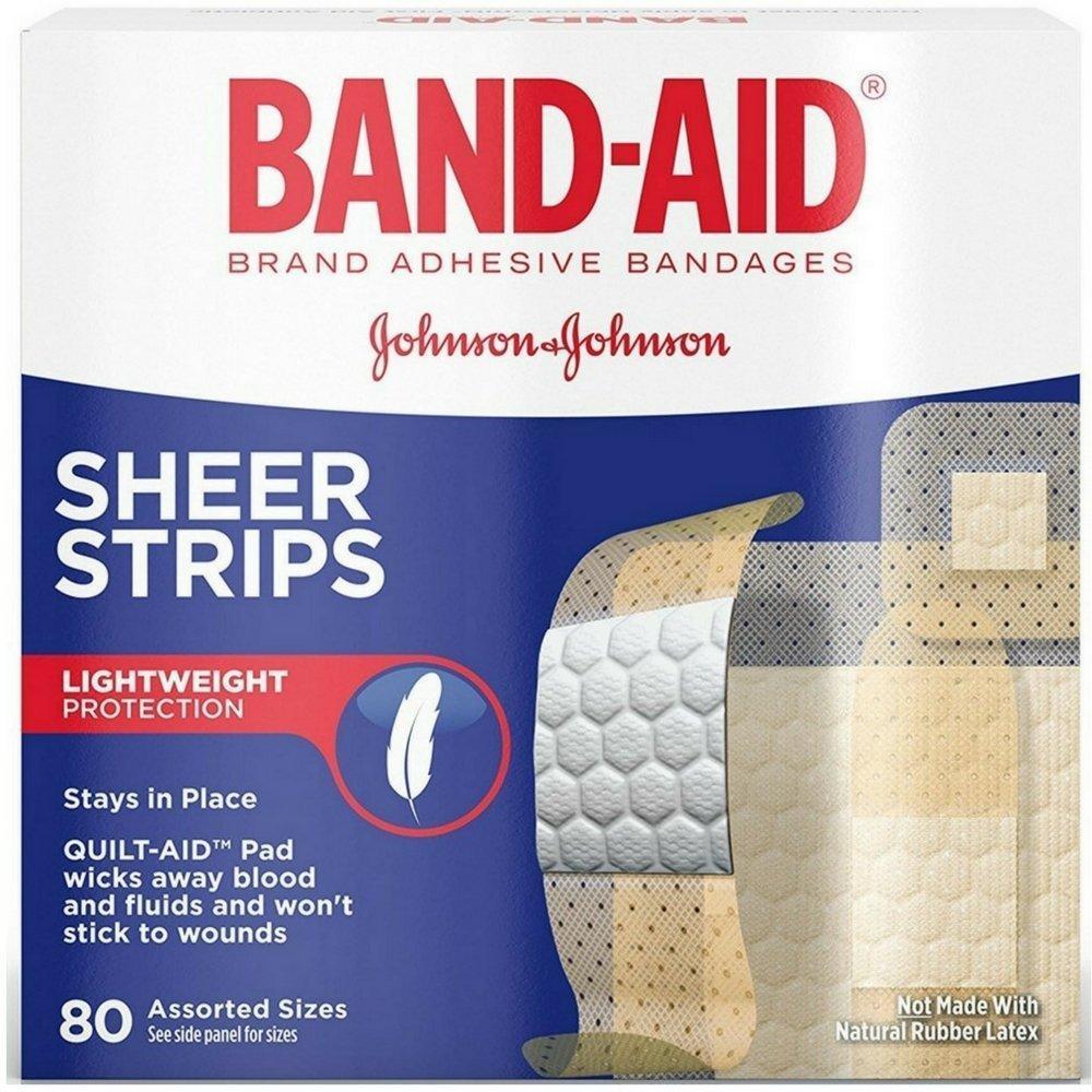 Tiritas adhesivas ligeras Tru-Stay - 80 unidades