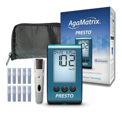 AgaMatrix Presto Blood Glucose Meter Case