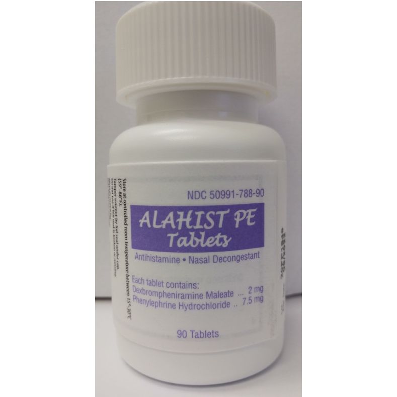 Alahist Pe Tab 2/7.5mg - 90 Count Poly