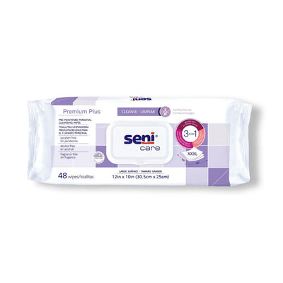 Seni Care Personal Cleansing Wipes - 48 Count