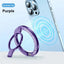 For Phone New Magnetic Ring Holder for 12 13 14 Max Magnet Finger Ring Grip Stand Holder Zinc Alloy Kickstand - Korvel