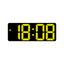 Simple Style LED Electronic Alarm Clock Battery and Plug-in Dual-use Timepiece Yida Time - Korvel