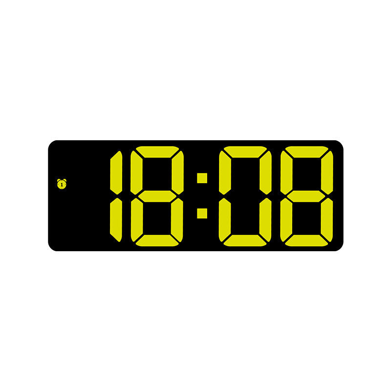 Simple Style LED Electronic Alarm Clock Battery and Plug-in Dual-use Timepiece Yida Time - Korvel