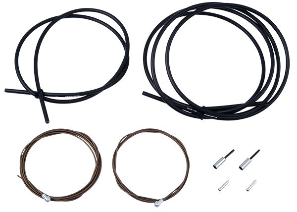 Shimano Dura-Ace BC-9000 Polymer-Coated Brake Cable Set - Black