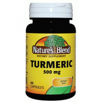 Mélange Naturel de Curcuma avec Poivre Noir – 500 mg (60 Capsules)