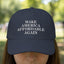 Gorra Haz América Asequible Otra Vez - Gorra Parodia Política