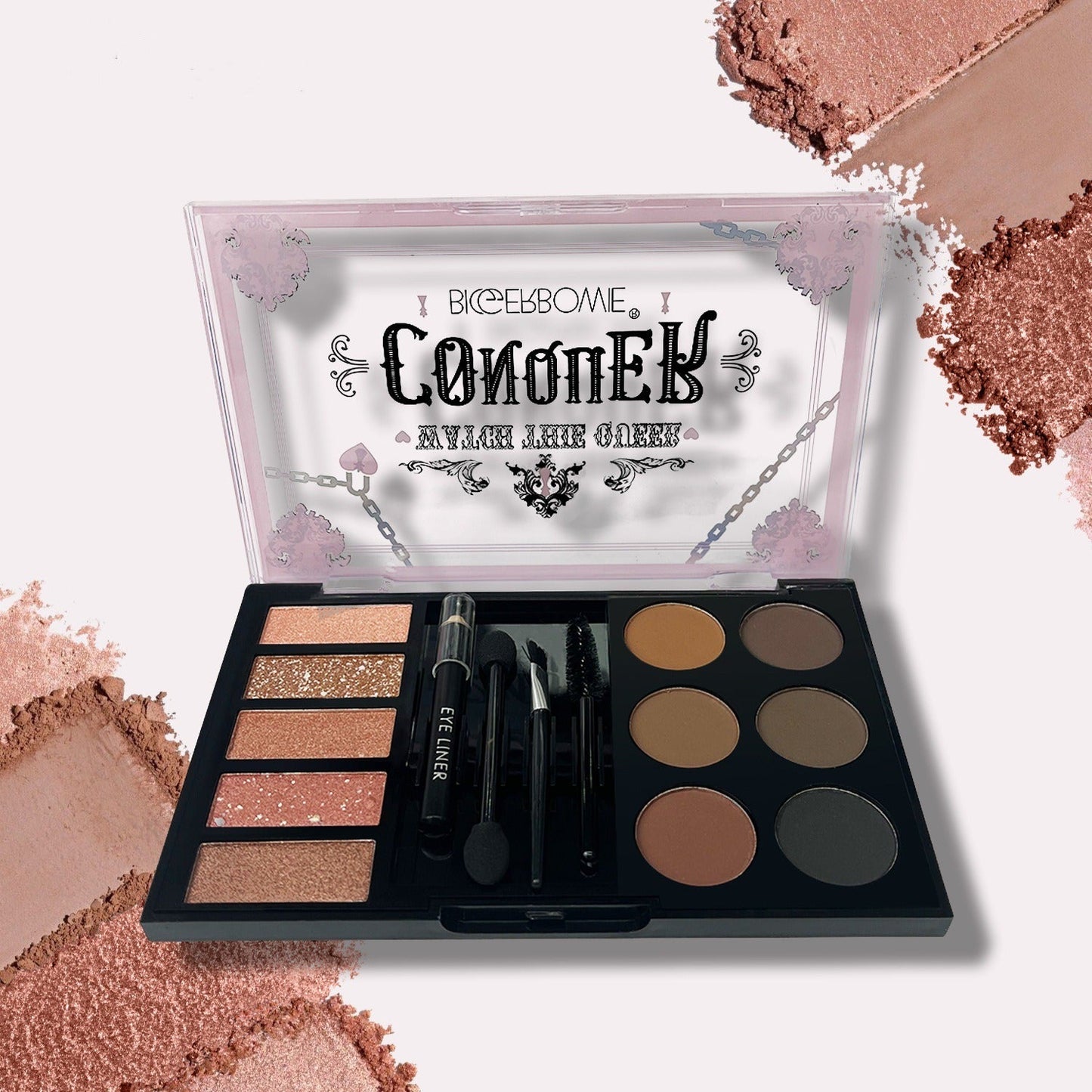 Premium Eyeshadow and Eyebrow Powder Palette