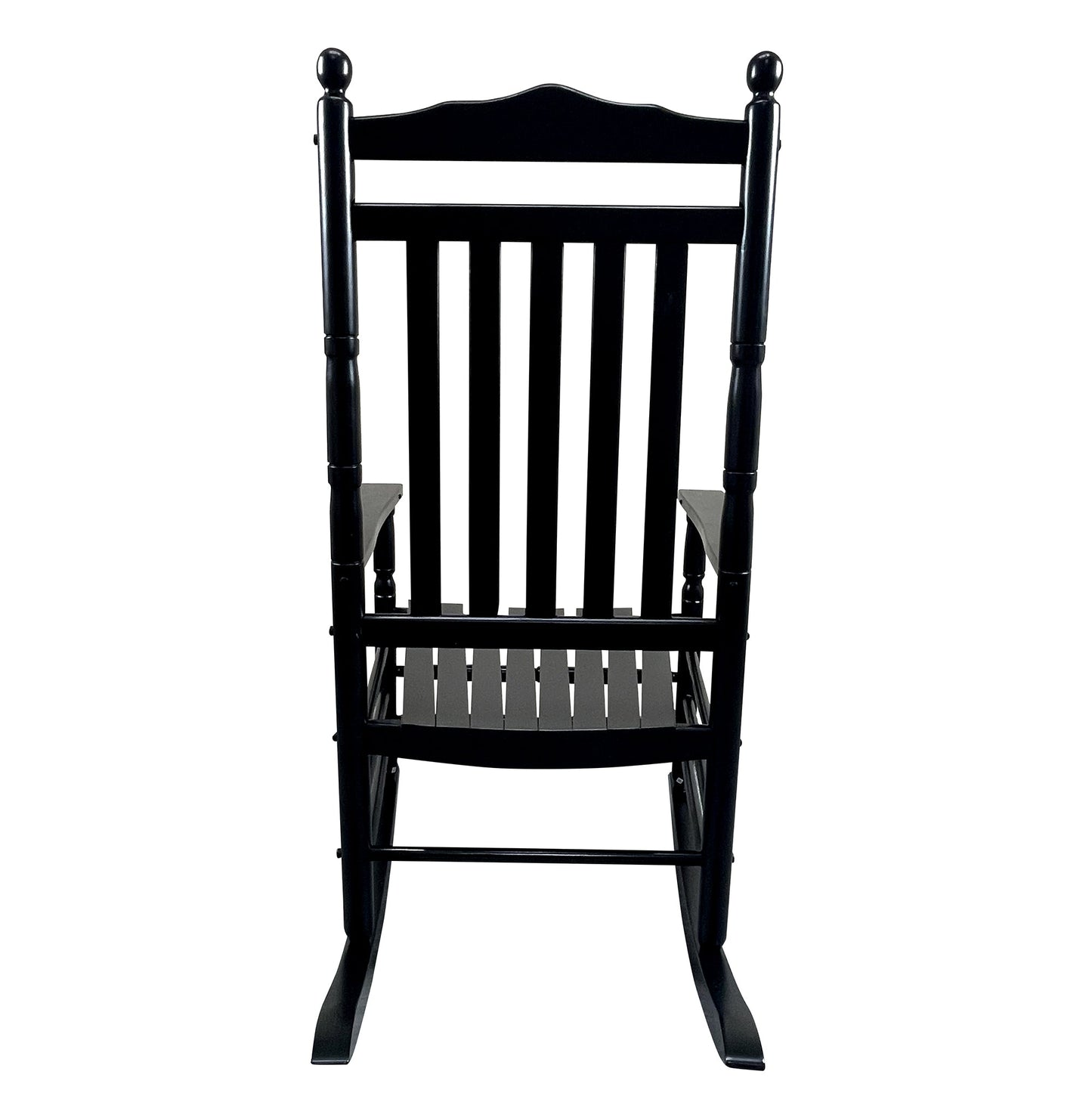 Chaise Berçante Noire Premium pour Adultes pour Espaces Extérieurs