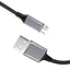 5A Data Cable USB Single Head Type-C Braided Fast Charging Suitable for Xiaomi Apple 15 Phone Data Cable - Korvel