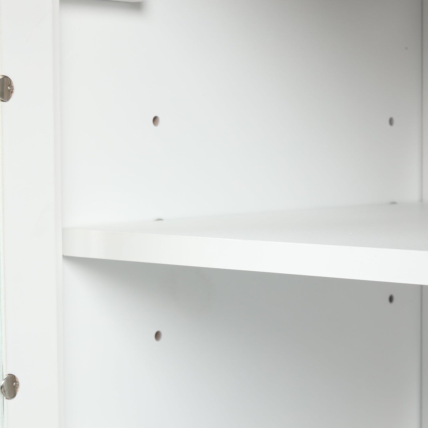 Meuble de salle de bain blanc de 24" avec lavabo et rangement