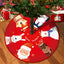 Deer Head Snowflake Santa Claus Gift Box Series Christmas Tree Bottom Decoration Apron Atmosphere Decoration - Korvel