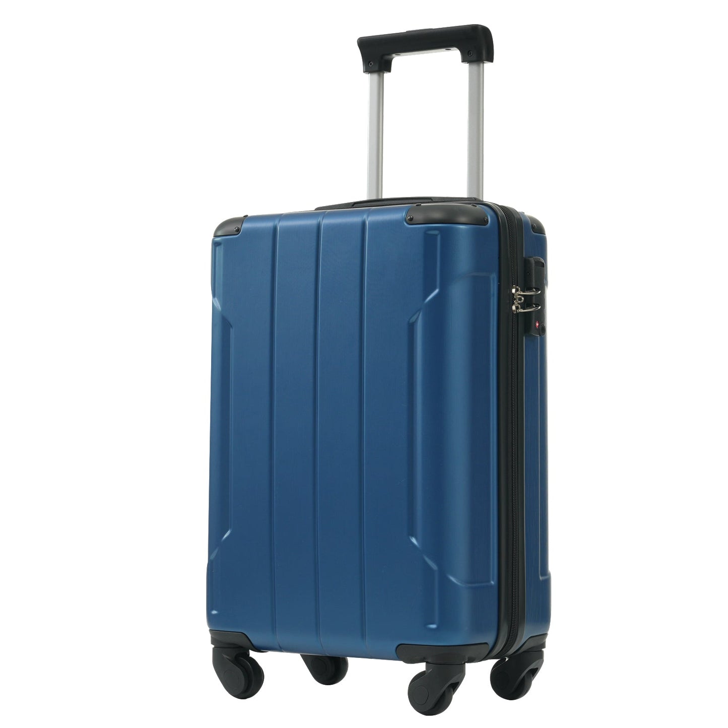 Premium 3-Piece Hardshell Luggage Set with TSA Lock - Blue