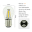 1pcs 1156 P21W BA15S 1157 BAY15D COB LED Filament Chip Car Brake Lights Auto Reverse Bulb Parking Lamp 12V Red White Yellow - Korvel