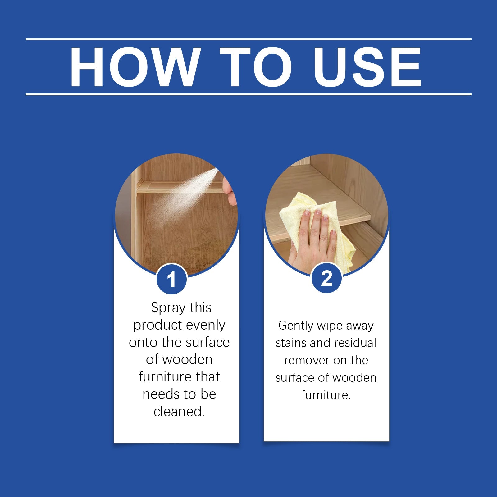 Wood Furniture Foam Cleaner Home Wood Mildew Furniture Cleaning And Maintenance Care Agent - Korvel