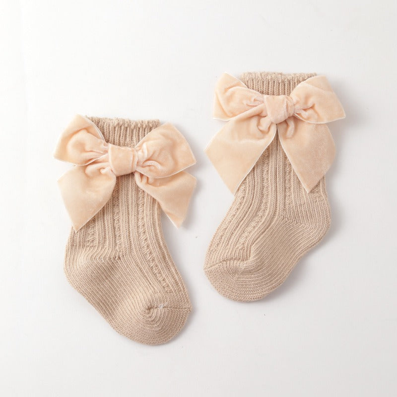 Chaussettes en coton douces pour bébés pour l'automne et l'hiver