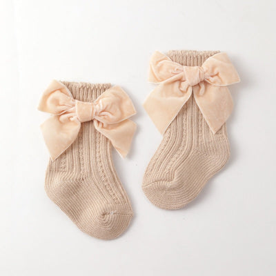 Cozy Cotton Baby Socks for Autumn and Winter